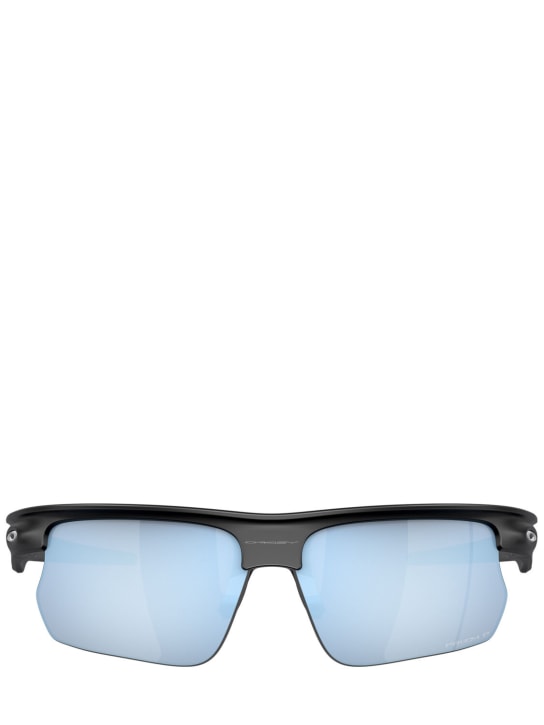 Oakley: Rechteckige Sonnenbrille „Bisphaera“ - Blau /Schwarz - men_0 | Luisa Via Roma