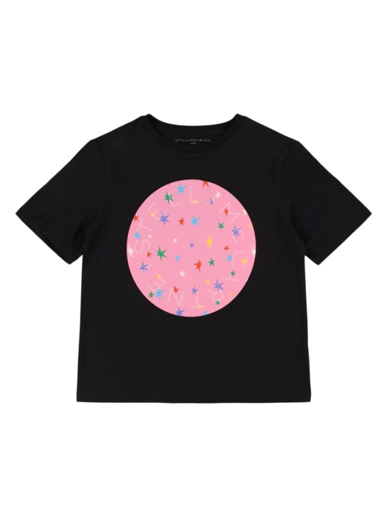 Stella McCartney Kids: コットンジャージーTシャツ - kids-girls_0 | Luisa Via Roma