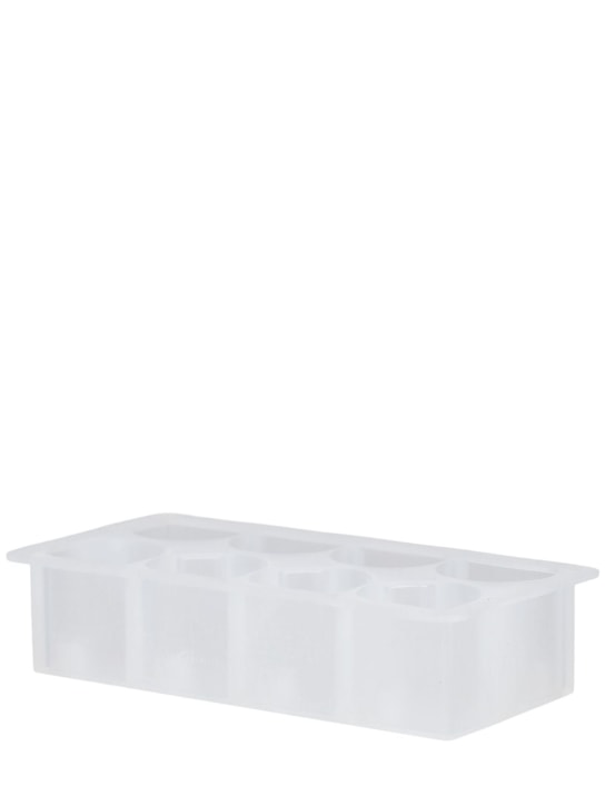 Carhartt WIP: Logo ice cube tray - Transparent - ecraft_1 | Luisa Via Roma