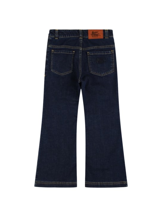 Etro: Jeans in cotone stretch - Blu - kids-girls_1 | Luisa Via Roma