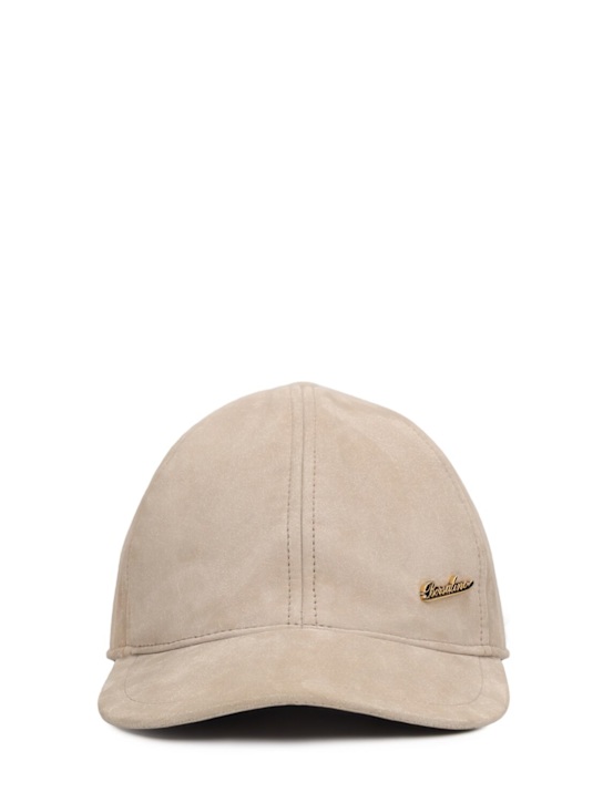 Borsalino: Otis suede baseball hat - men_0 | Luisa Via Roma