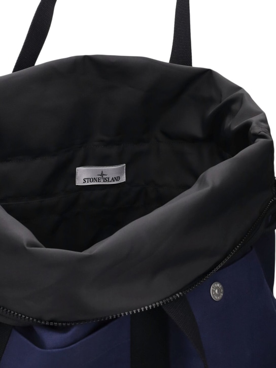 Stone Island: Marina printed tote bag - men_5 | Luisa Via Roma