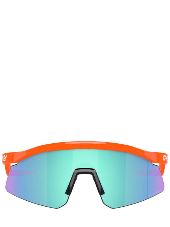 Oakley: Hydra Prizm mask sunglasses - Blue/Orange - women_0 | Luisa Via Roma