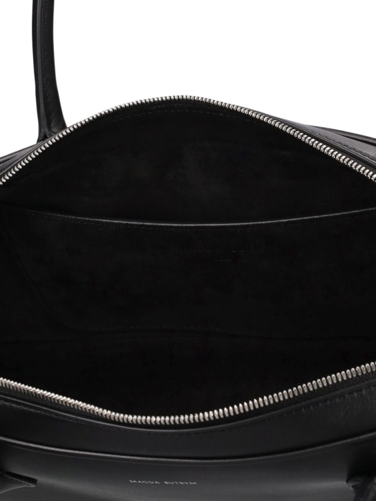 Magda Butrym: Brigitte Trapeze leather top handle bag - women_5 | Luisa Via Roma