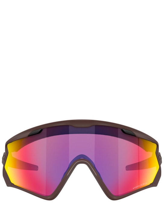 Oakley: Wind Jacket 2.0 sunglasses - Purple - men_0 | Luisa Via Roma
