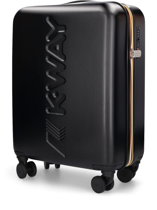 K-Way: Petite valise cabine - Black Pure - men_1 | Luisa Via Roma