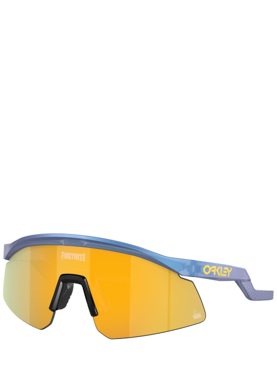 Oakley: Masken-Sonnenbrille „Hydra Priz Fortnite“ - Gold/Blau - women_1 | Luisa Via Roma