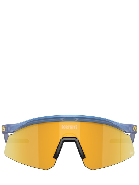 Oakley: Masken-Sonnenbrille „Hydra Priz Fortnite“ - Gold/Blau - men_0 | Luisa Via Roma
