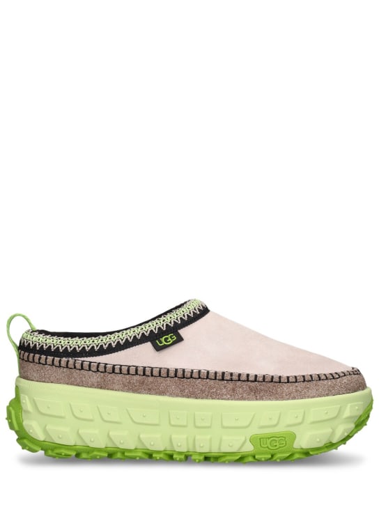 Ugg: Ventur Daze麂皮一脚蹬乐福鞋 - 绿色 - women_0 | Luisa Via Roma