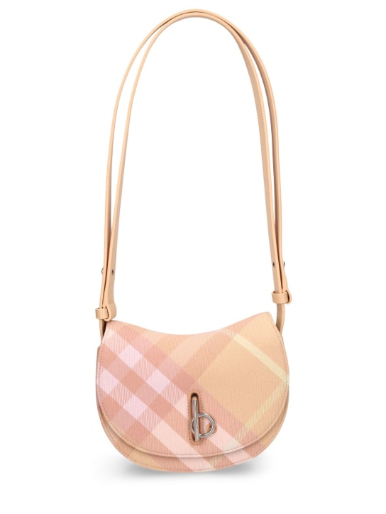 Burberry: Mini Rocking Horse top handle bag - Peach - women_0 | Luisa Via Roma