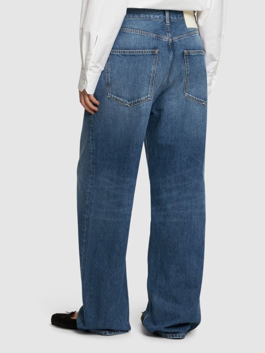 Valentino: Denim boyfriend jeans - Blue - women_2 | Luisa Via Roma