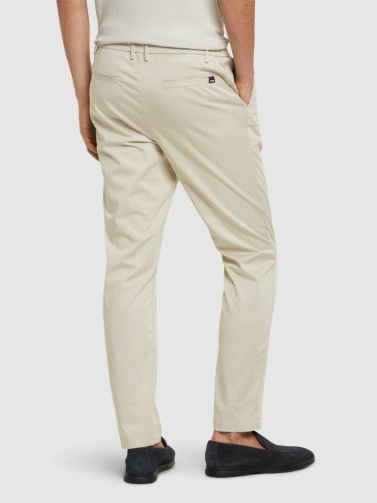 Boss: Kane cotton blend pants - men_2 | Luisa Via Roma