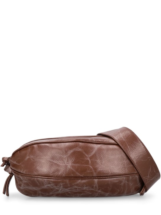 Hereu: Large Boya distressed leather bag - Cocoa - women_0 | Luisa Via Roma