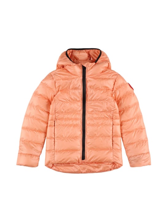 Canada Goose: Cypress Artic tech nylon down jacket - Pink - kids-girls_0 | Luisa Via Roma