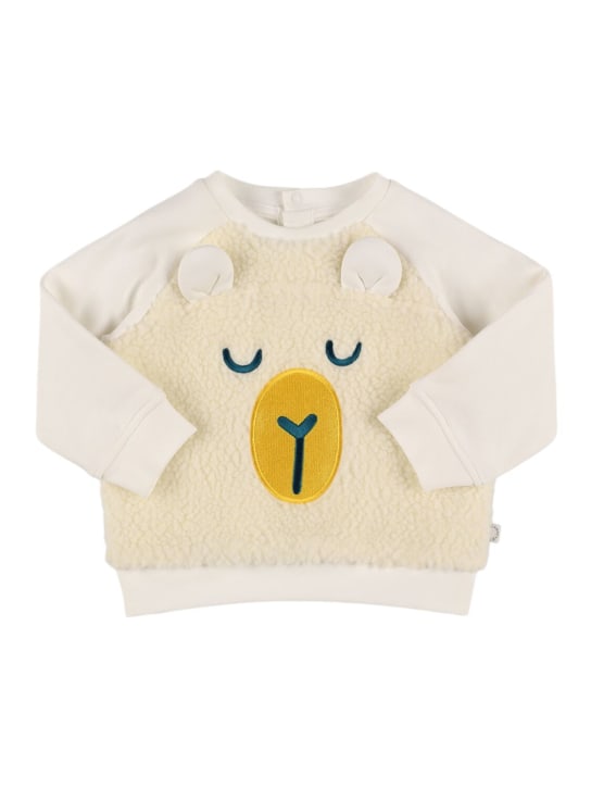 Stella McCartney Kids: コットンスウェットシャツ - kids-girls_0 | Luisa Via Roma