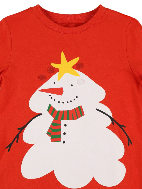 Stella McCartney Kids: コットンジャージーTシャツ - kids-girls_1 | Luisa Via Roma