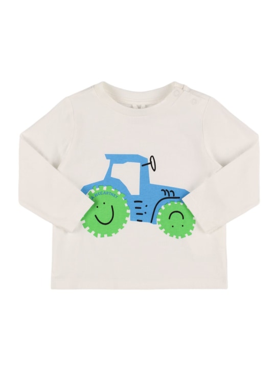 Stella McCartney Kids: コットンジャージートップ - kids-boys_0 | Luisa Via Roma