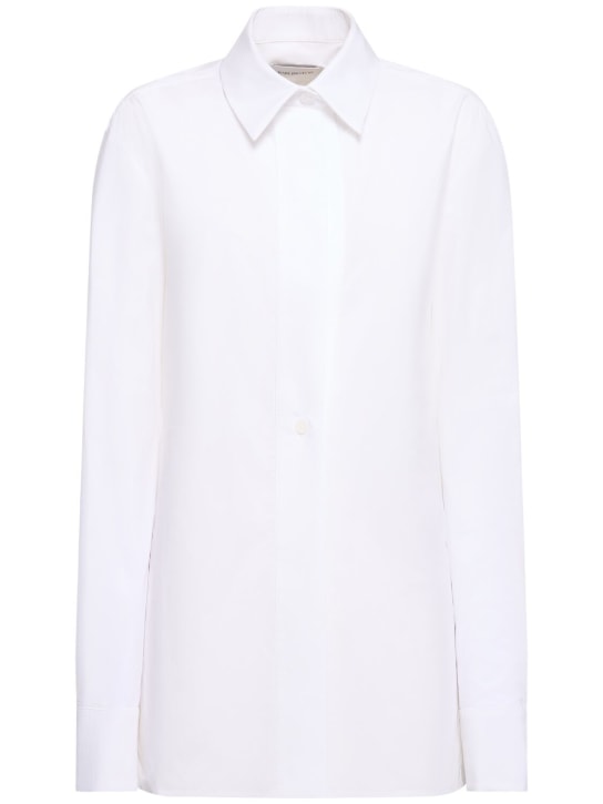 16arlington: Teverdi poplin shirt - Beyaz - women_0 | Luisa Via Roma