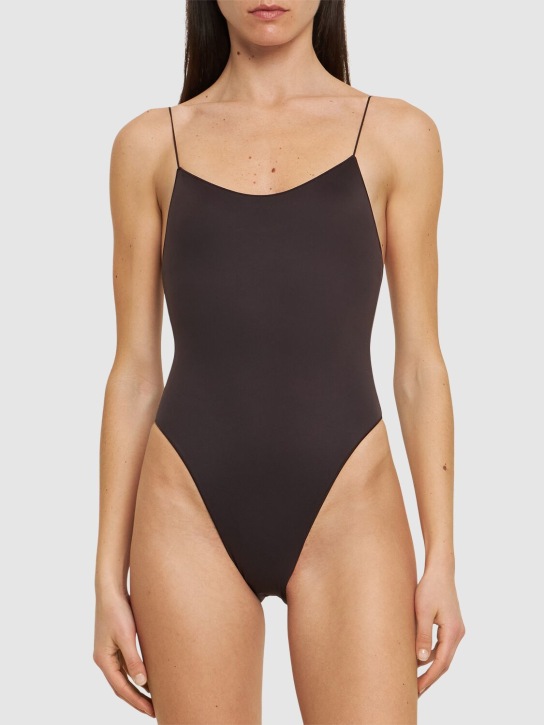 Tropic Of C: The C one piece swimsuit - Brown - women_1 | Luisa Via Roma