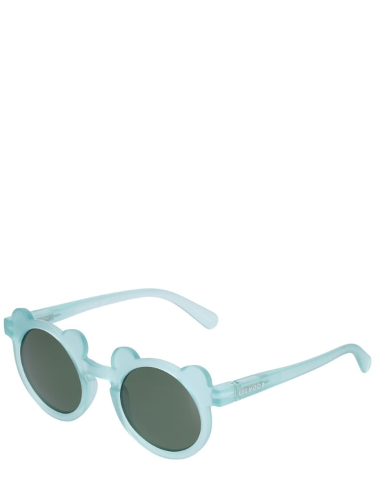 Liewood: Recycled poly sunglasses w/ ears - Light Blue - kids-boys_1 | Luisa Via Roma