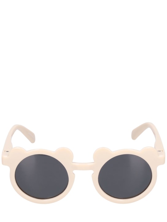 Liewood: Recycled poly sunglasses w/ ears - Beige - kids-girls_0 | Luisa Via Roma