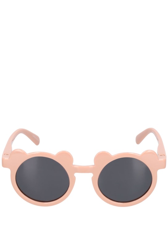 Liewood: Sonnenbrille aus recyceltem Poly mit Ohren - Dunkelrosa - kids-girls_0 | Luisa Via Roma