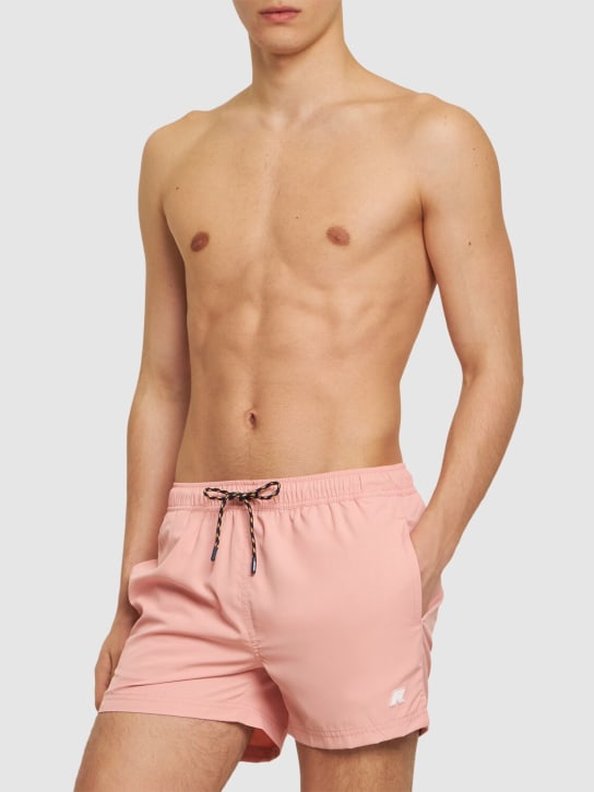 K-Way: Bañador shorts - Pink Powder - men_1 | Luisa Via Roma