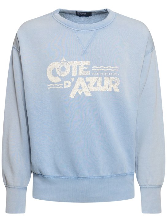 Polo Ralph Lauren: Sweat-shirt Cote d’Azur - Southport Blue - men_0 | Luisa Via Roma