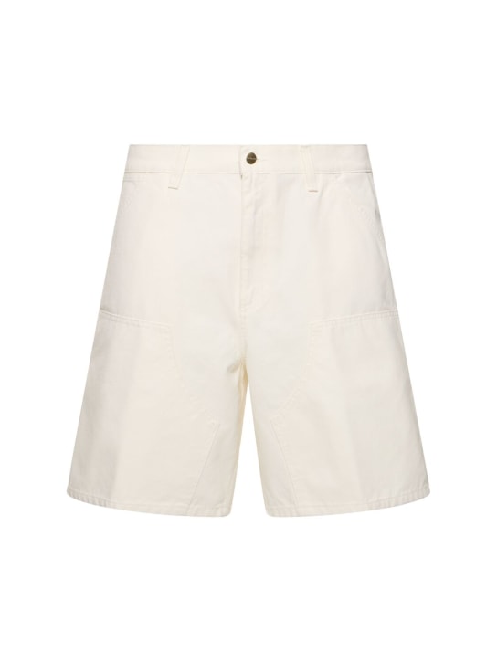 Carhartt WIP: Shorts con doppio ginocchio - Wax - men_0 | Luisa Via Roma