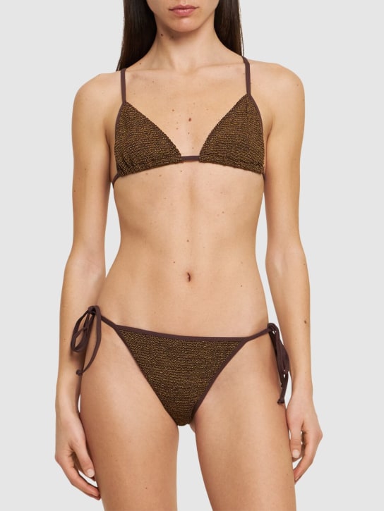 Bond Eye: Luana triangle bikini top - Kahverengi - women_1 | Luisa Via Roma