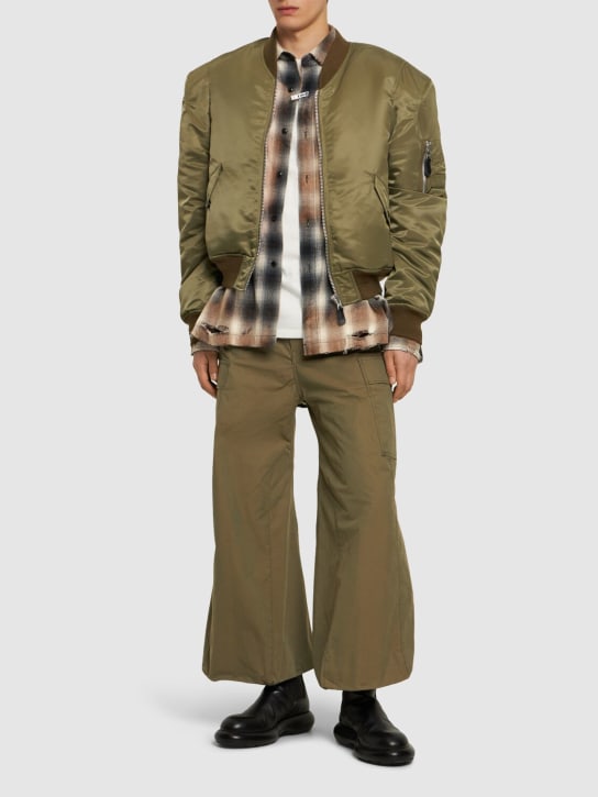 Doublet: Cotton cargo pants - Khaki - men_1 | Luisa Via Roma