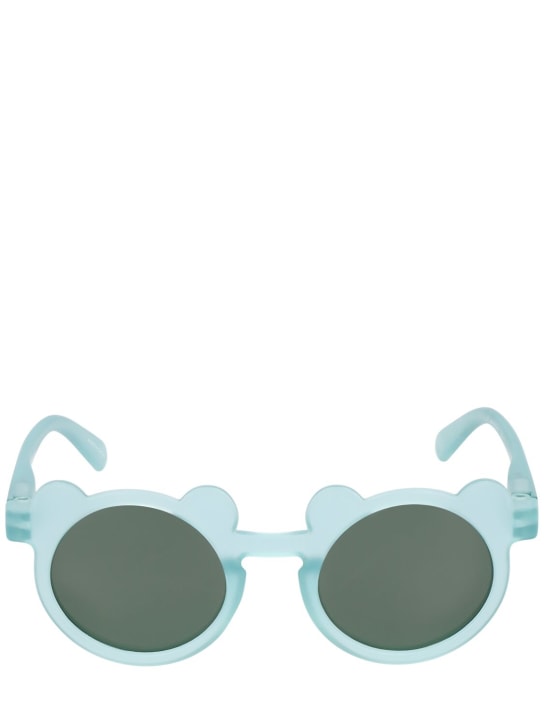 Liewood: Recycled poly sunglasses w/ ears - Light Blue - kids-girls_0 | Luisa Via Roma