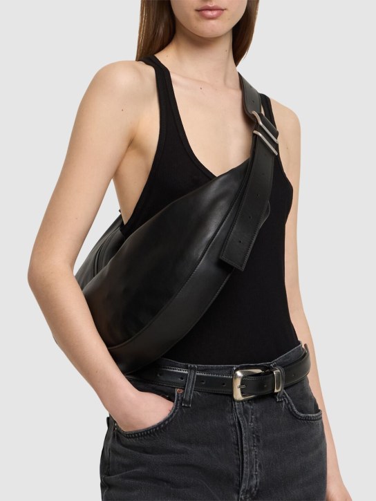 Janessa Leone: Bode adjustable leather tote bag - women_1 | Luisa Via Roma