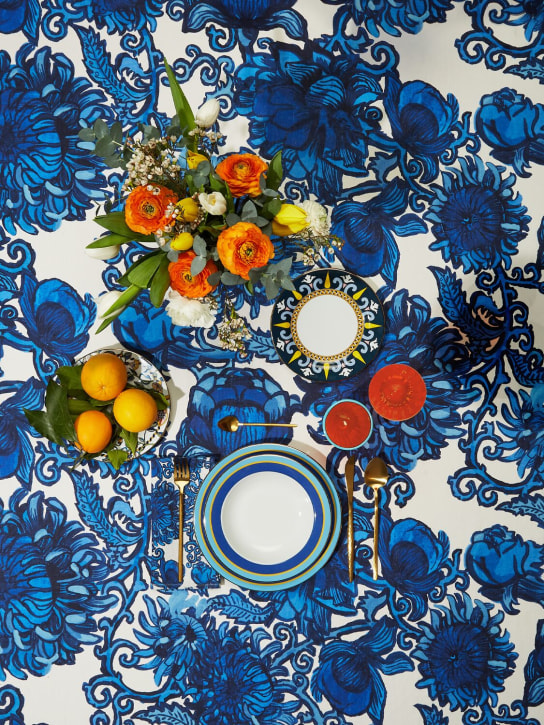 La Double J: Anemone medium linen tablecloth - Anemone - ecraft_1 | Luisa Via Roma
