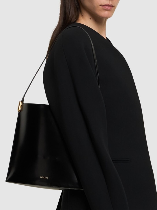 Neous: Dorado 2.0 leather shoulder bag - Black - women_1 | Luisa Via Roma