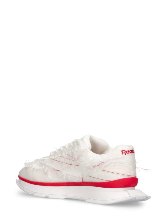 Reebok Classics: Kanghyuk LTD Classic leather sneakers - White/Red - men_3 | Luisa Via Roma