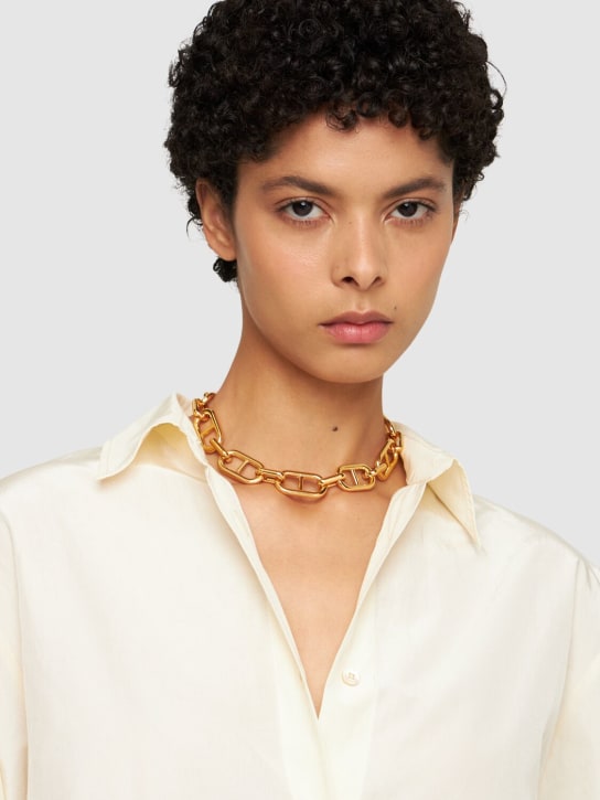 Timeless Pearly: Chain necklace - women_1 | Luisa Via Roma