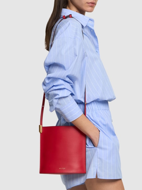 Neous: Dorado 1.0 leather shoulder bag - Kırmızı - women_1 | Luisa Via Roma