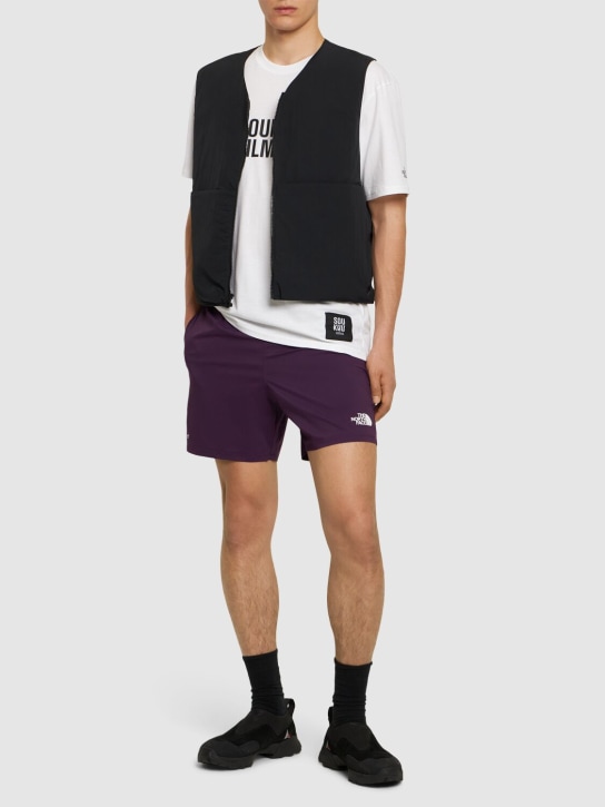 The North Face: Shorts utility Soukuu - Purple Pennant - men_1 | Luisa Via Roma