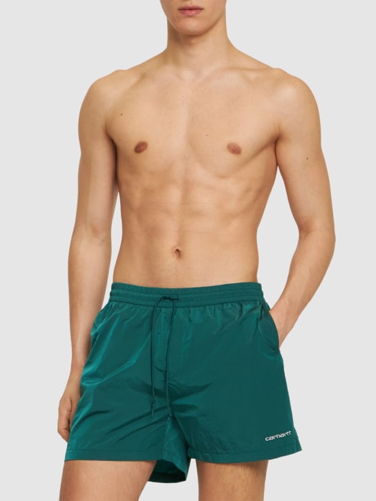 Carhartt WIP: Bañador shorts - Chervil - men_1 | Luisa Via Roma