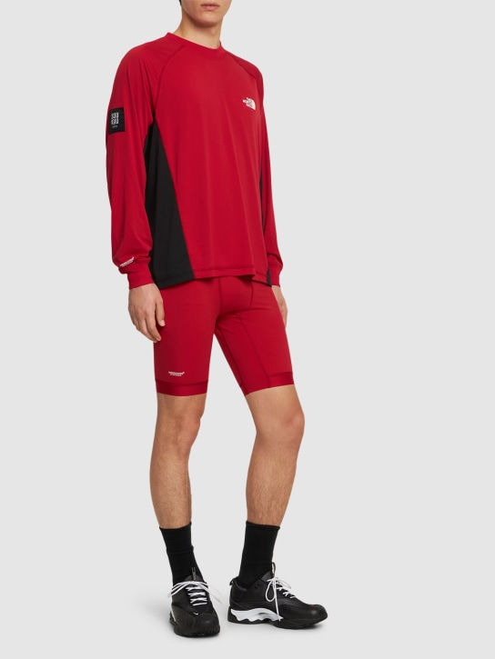 The North Face: Soukuu trail run long sleeve t-shirt - Chilly Pepper - men_1 | Luisa Via Roma