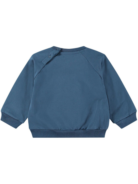 Molo: Organic cotton sweatshirt - kids-boys_1 | Luisa Via Roma