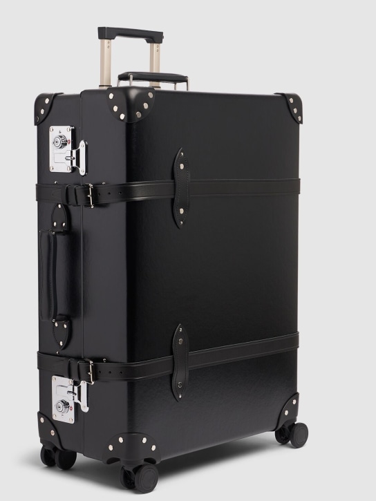 Globe-trotter: Grande valise à 4 roues - Black/Chrome - men_1 | Luisa Via Roma