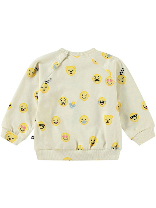 Molo: Organic cotton sweatshirt - kids-boys_1 | Luisa Via Roma