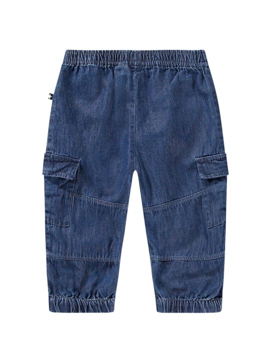 Molo: Organic cotton denim pants - kids-boys_1 | Luisa Via Roma