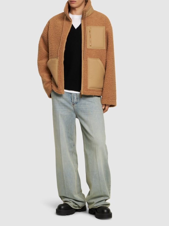 Moschino: Teddy casual jacket - men_1 | Luisa Via Roma