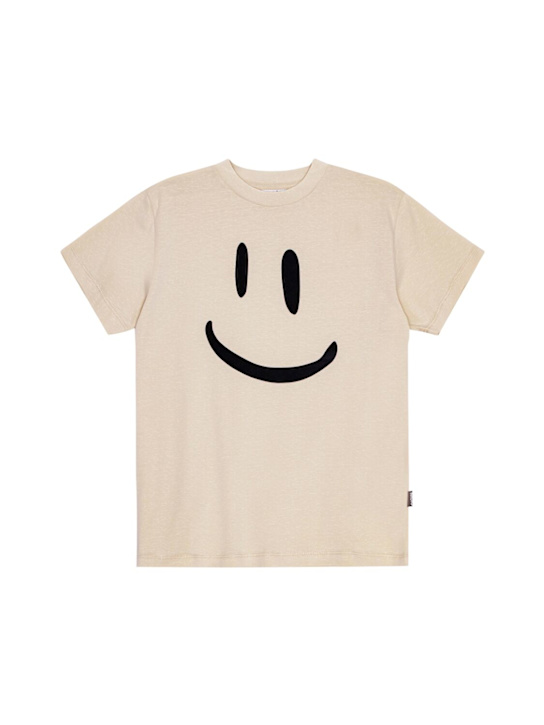 Molo: Printed organic cotton jersey t-shirt - kids-boys_0 | Luisa Via Roma