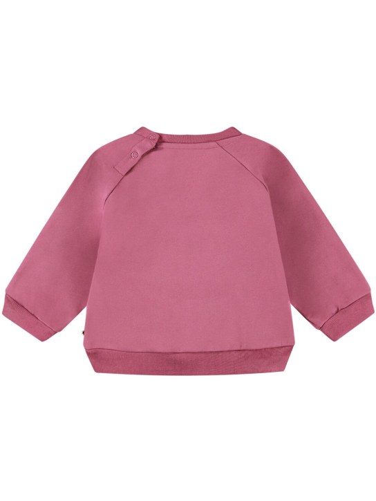 Molo: Felpa in cotone organico stampato - kids-girls_1 | Luisa Via Roma