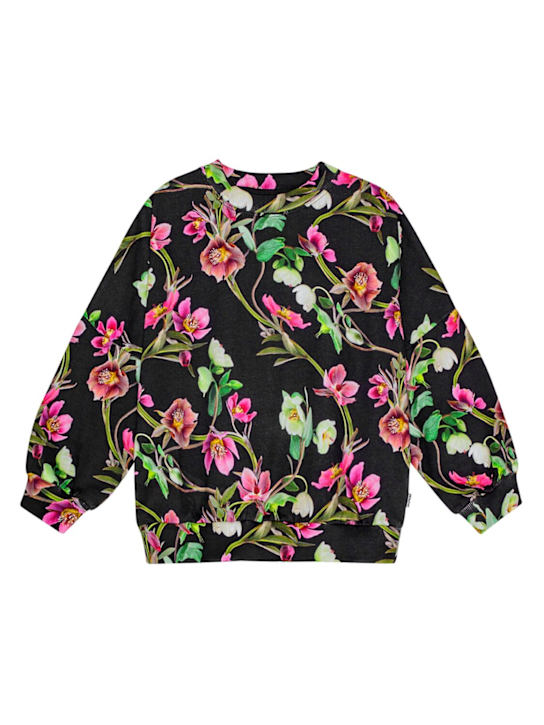 Molo: オーガニックコットンスウェットシャツ - kids-girls_0 | Luisa Via Roma