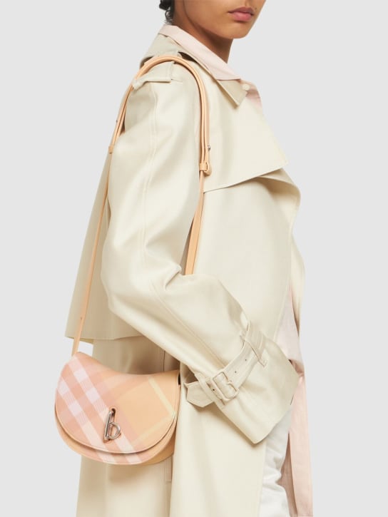 Burberry: Mini Rocking Horse top handle bag - Peach - women_1 | Luisa Via Roma